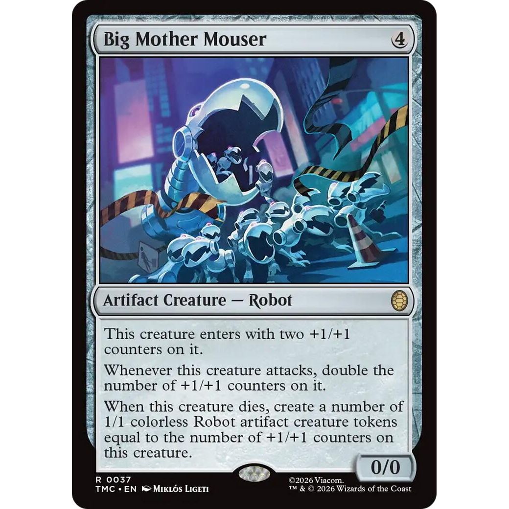 Image for Big Mother Mouser (37) (Teenage Mutant Ninja Turtles) - Magic: The Gathering