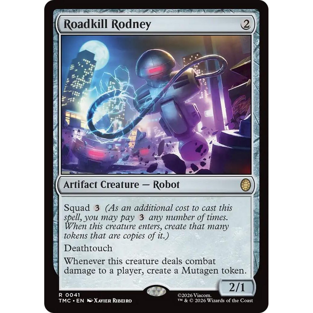 Image for Roadkill Rodney (41) (Teenage Mutant Ninja Turtles) - Magic: The Gathering
