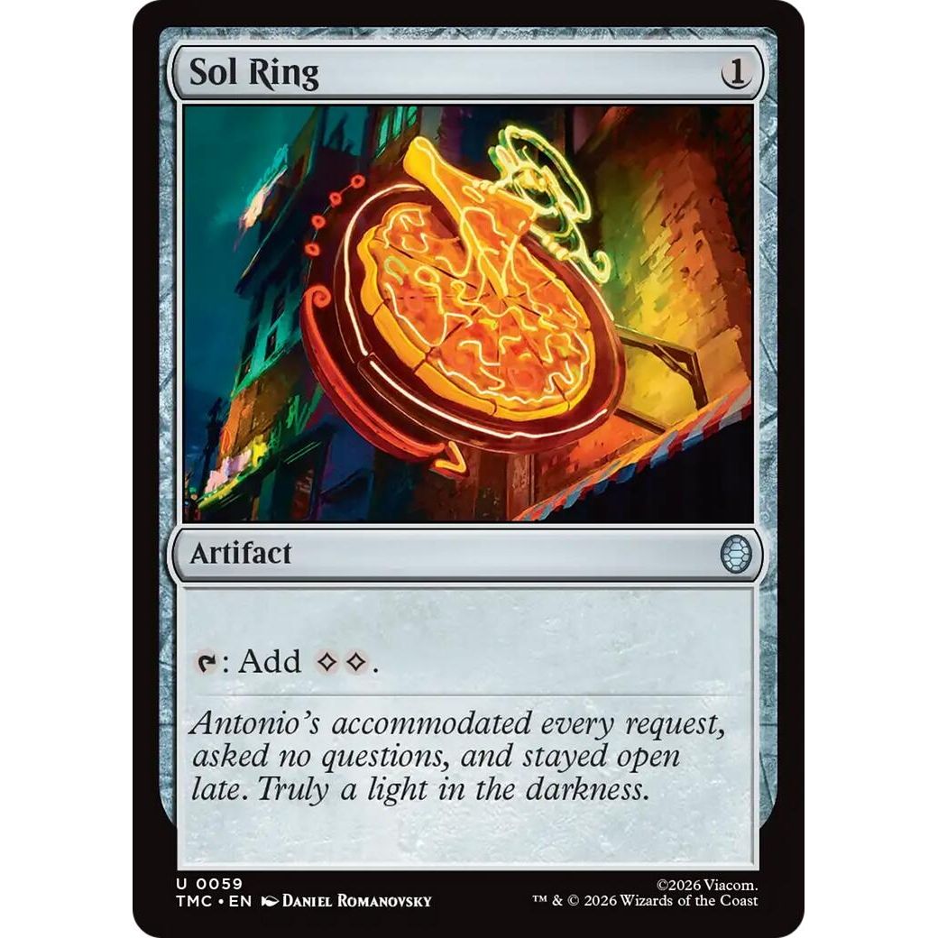 Image for Sol Ring (59) (Teenage Mutant Ninja Turtles) - Magic: The Gathering