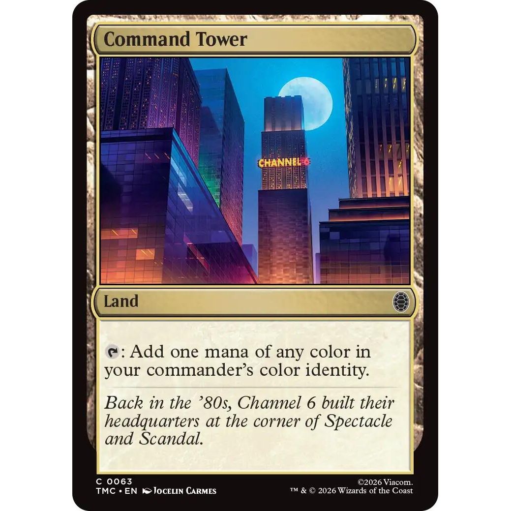 Image for Command Tower (63) (Teenage Mutant Ninja Turtles) - Magic: The Gathering
