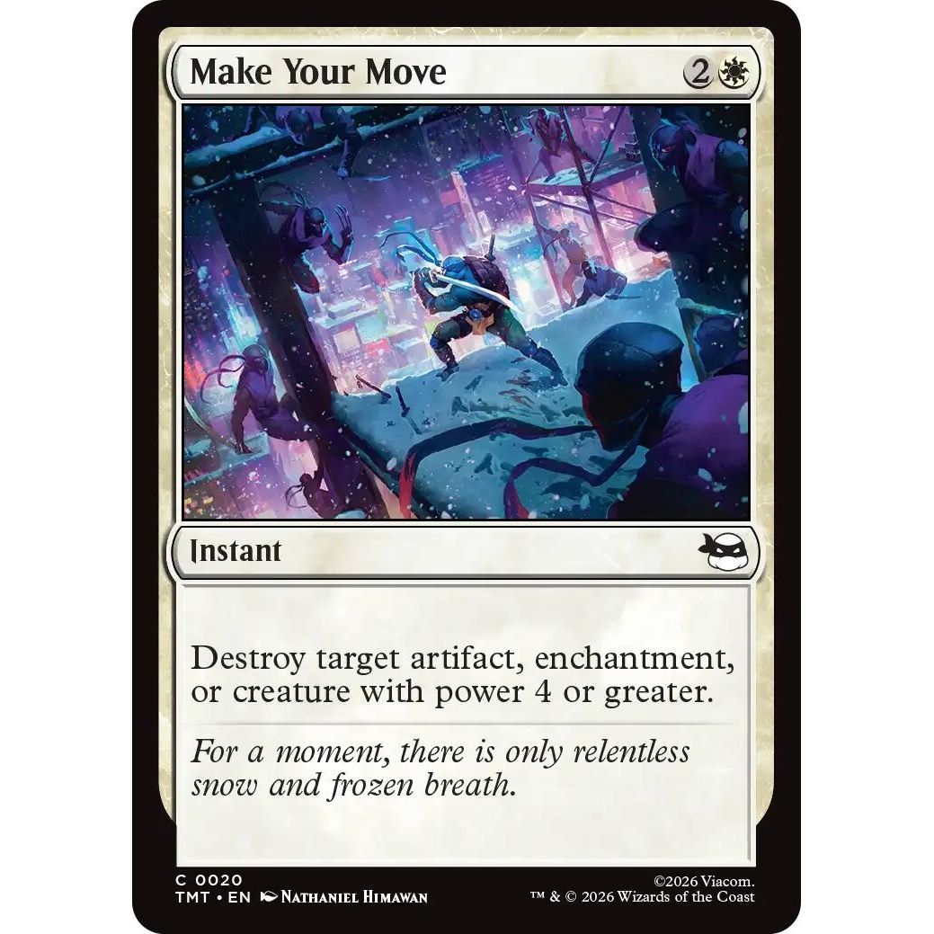 Image for Make Your Move (20) (Teenage Mutant Ninja Turtles) - Magic: The Gathering