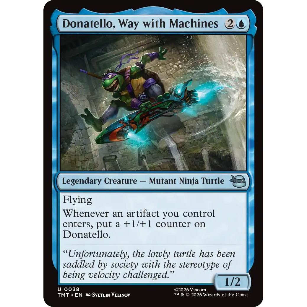 Image for Donatello, Way with Machines (38) (Teenage Mutant Ninja Turtles) - Magic: The Gathering