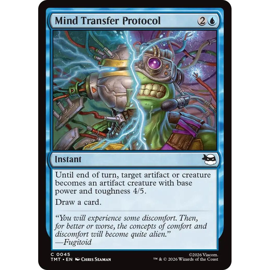 Image for Mind Transfer Protocol (45) (Teenage Mutant Ninja Turtles) - Magic: The Gathering