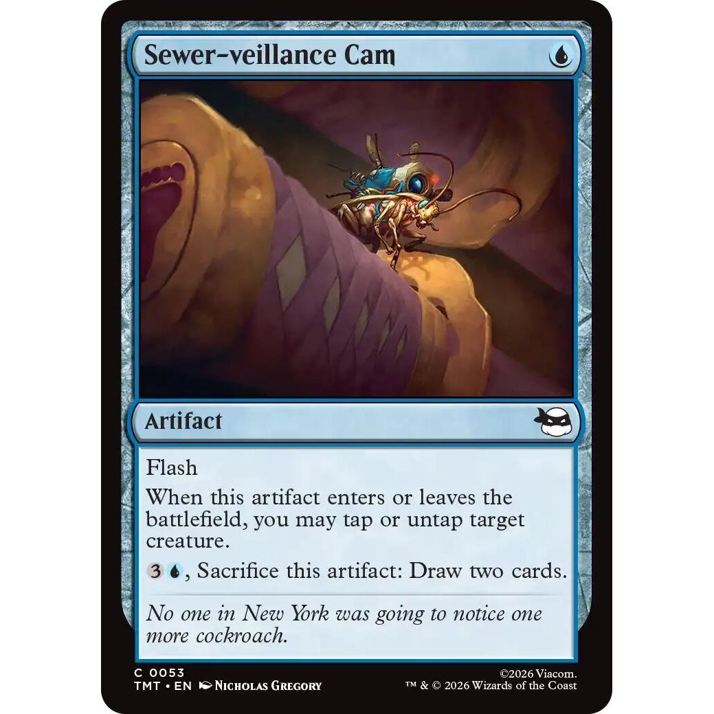 Image for Sewer-veillance Cam (53) (Teenage Mutant Ninja Turtles) - Magic: The Gathering