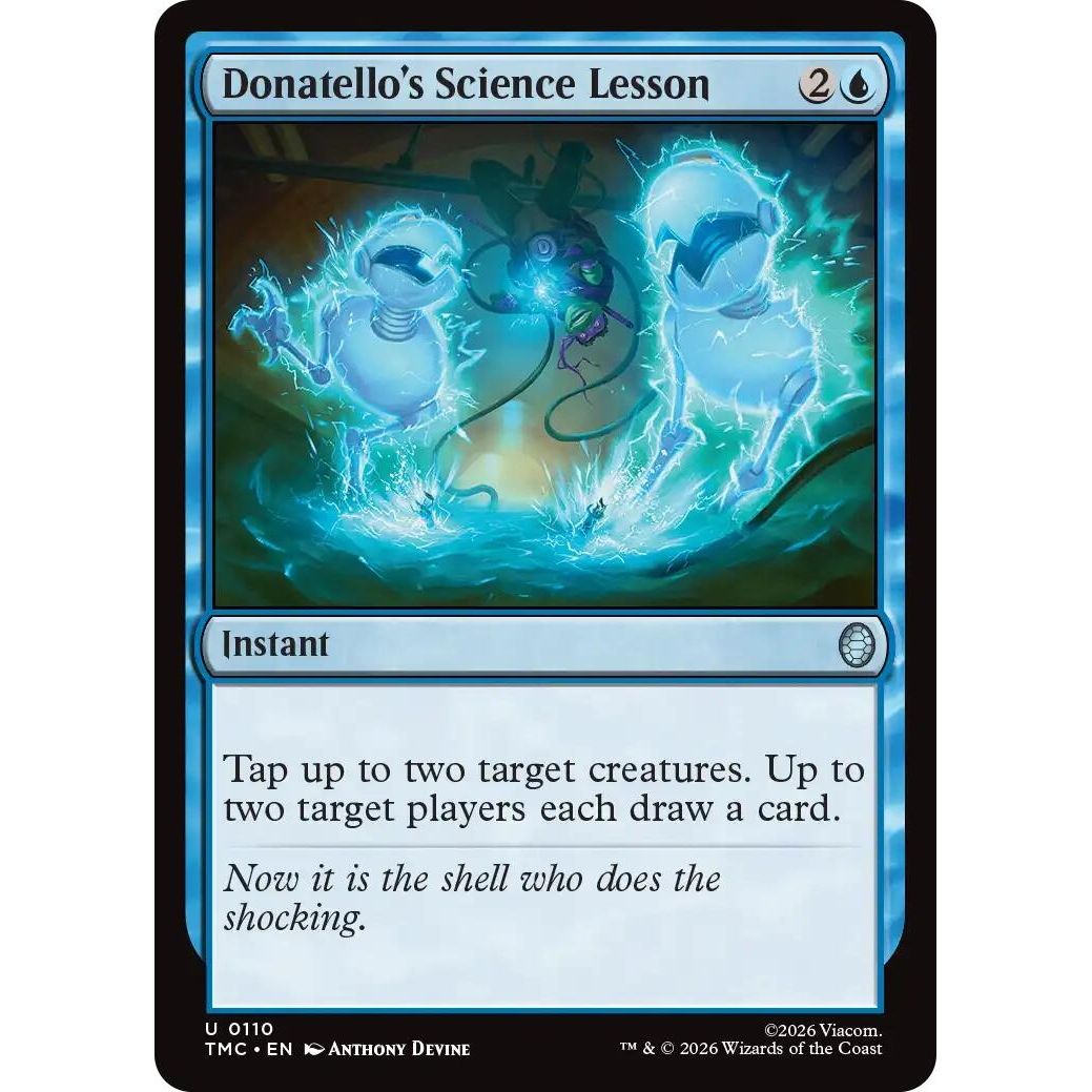 Image for Donatello's Science Lesson (110) (Teenage Mutant Ninja Turtles) - Magic: The Gathering