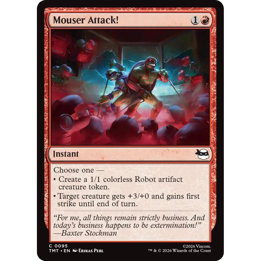 Image for Mouser Attack! (95) (Teenage Mutant Ninja Turtles) - Magic: The Gathering