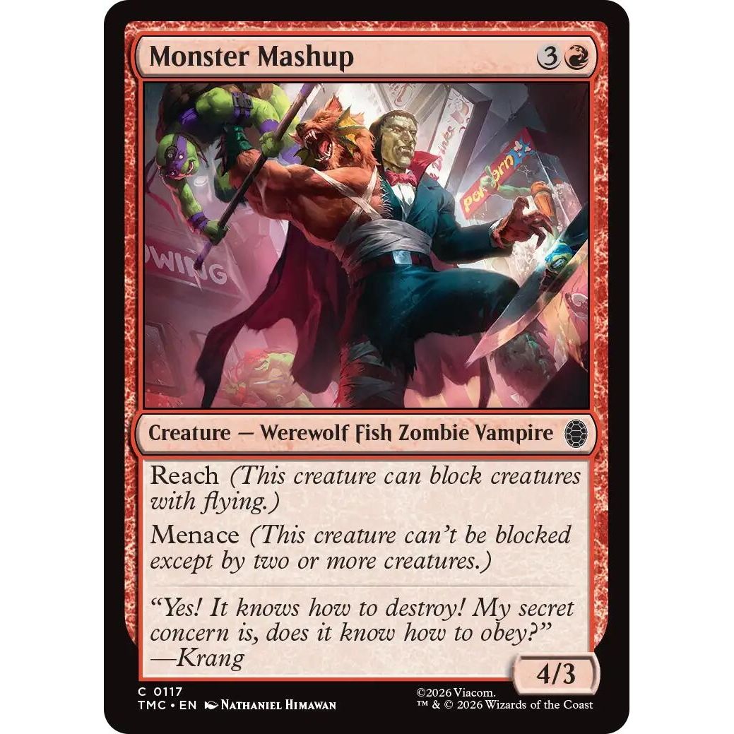 Image for Monster Mashup (117) (Teenage Mutant Ninja Turtles) - Magic: The Gathering