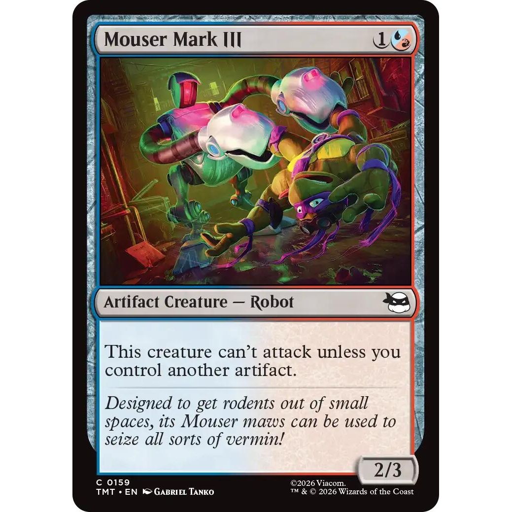 Image for Mouser Mark III (159) (Teenage Mutant Ninja Turtles) - Magic: The Gathering