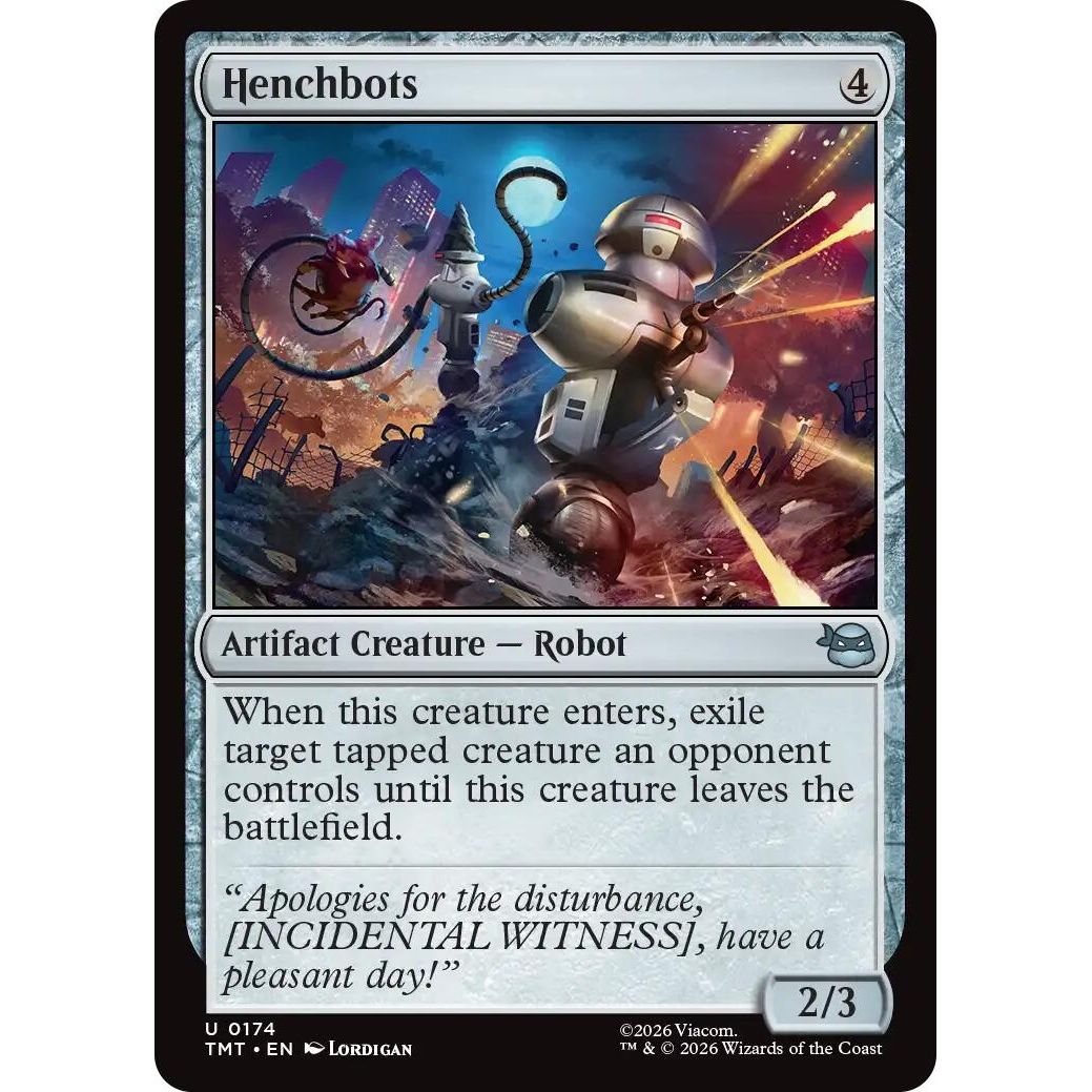 Image for Henchbots (174) (Teenage Mutant Ninja Turtles) - Magic: The Gathering