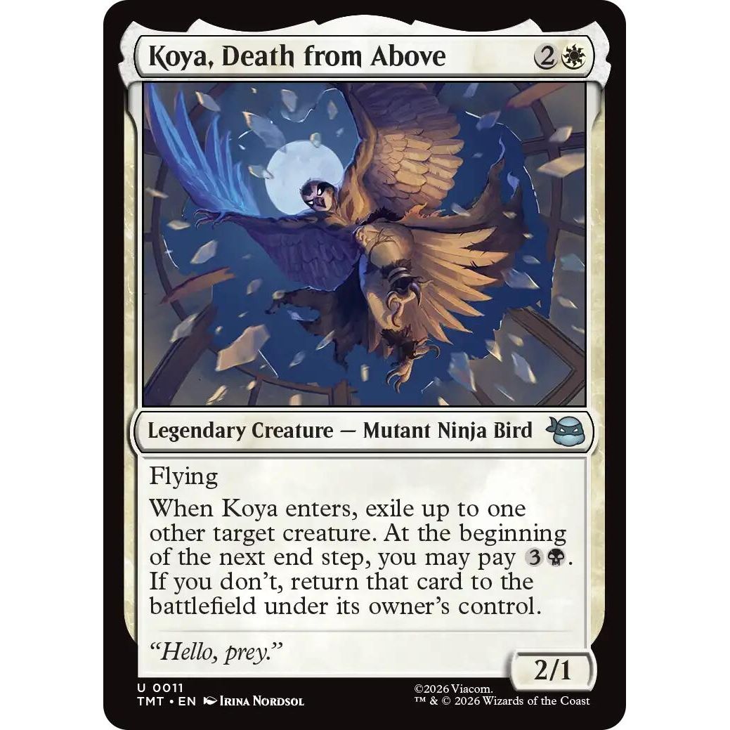 Image for Koya, Death from Above (11) (Teenage Mutant Ninja Turtles) - Magic: The Gathering