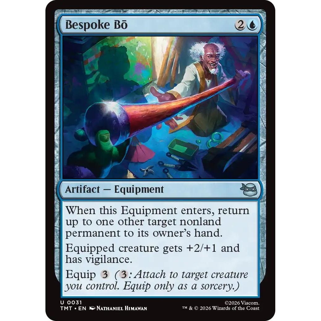 Image for Bespoke Bo (31) (Teenage Mutant Ninja Turtles) - Magic: The Gathering