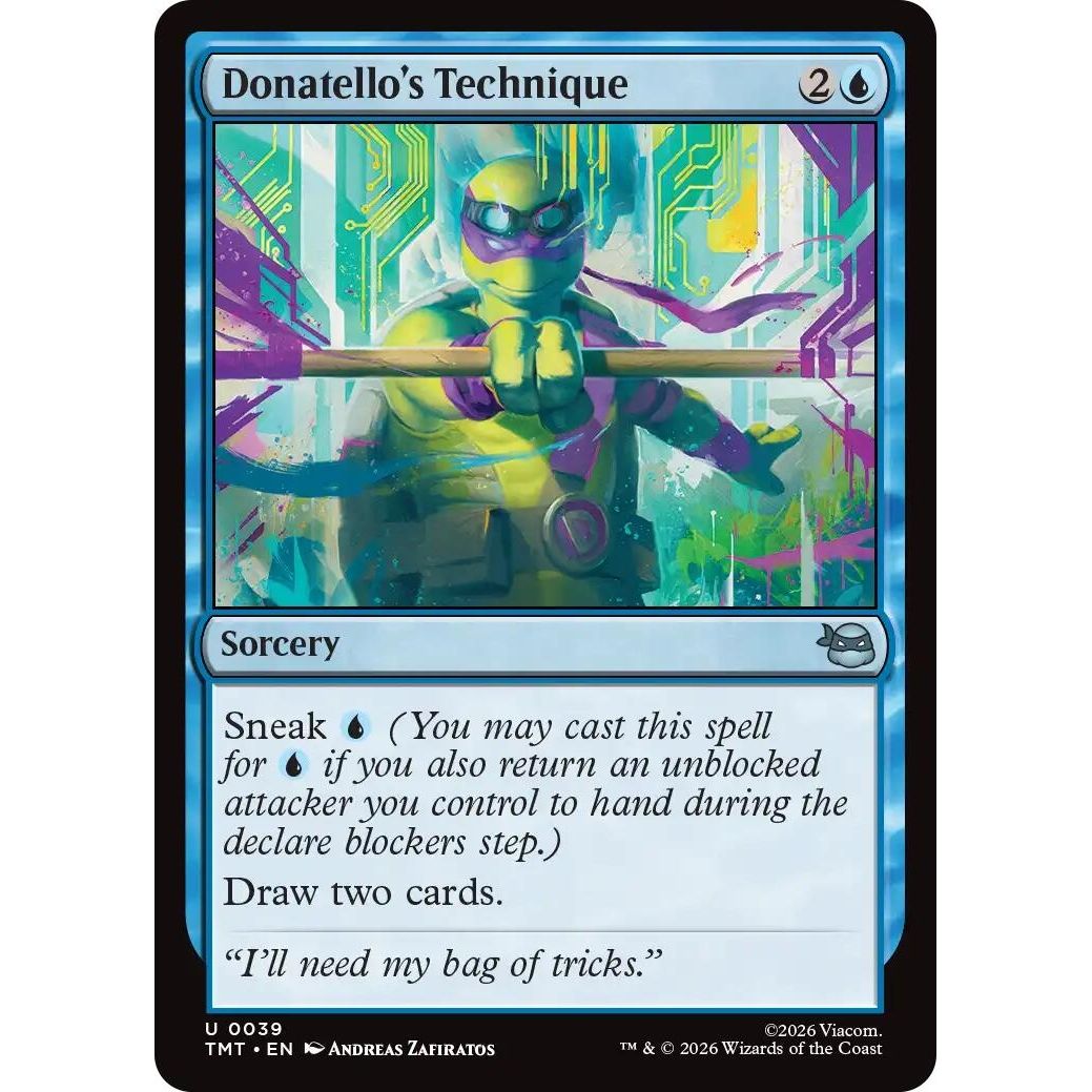 Image for Donatello's Technique (39) (Teenage Mutant Ninja Turtles) - Magic: The Gathering