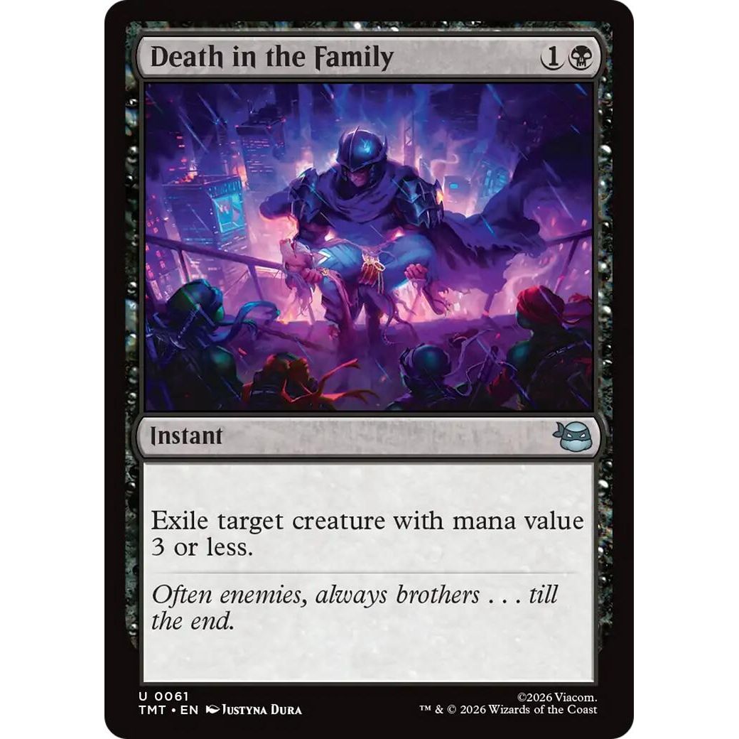 Image for Death in the Family (61) (Teenage Mutant Ninja Turtles) - Magic: The Gathering