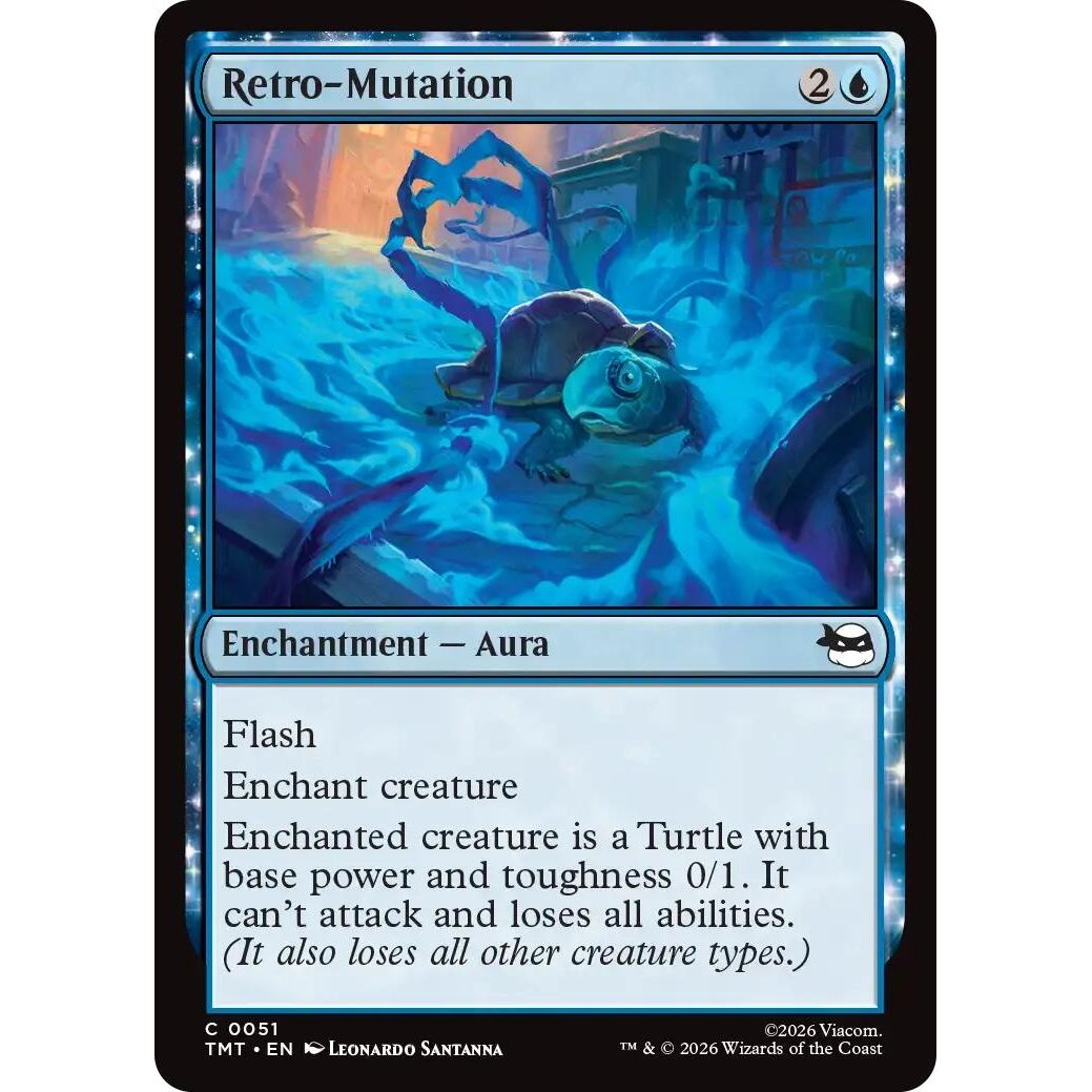 Image for Retro-Mutation (51) (Teenage Mutant Ninja Turtles) - Magic: The Gathering
