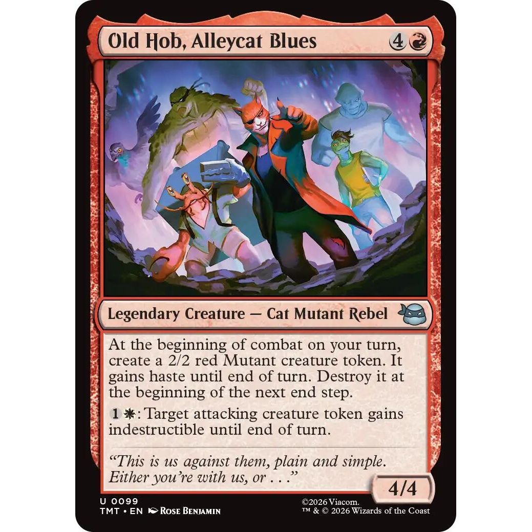 Image for Old Hob, Alleycat Blues (99) (Teenage Mutant Ninja Turtles) - Magic: The Gathering