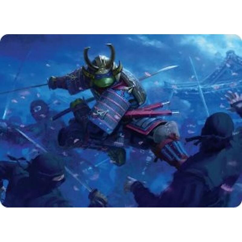 Image for Leonardo, Sewer Samurai Art Card (1/54) (1) (Teenage Mutant Ninja Turtles) - Magic: The Gathering