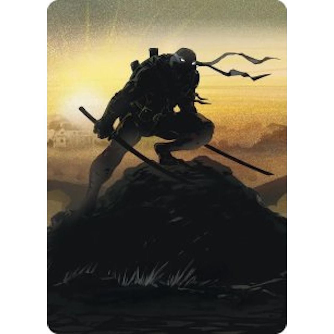 Image for Leonardo, Sewer Samurai Art Card (20/54) (20) (Teenage Mutant Ninja Turtles) - Magic: The Gathering