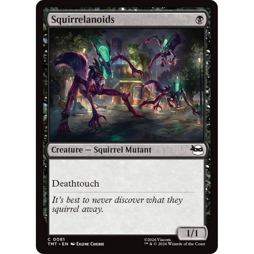 Image for Squirrelanoids (81) (Teenage Mutant Ninja Turtles) - Magic: The Gathering
