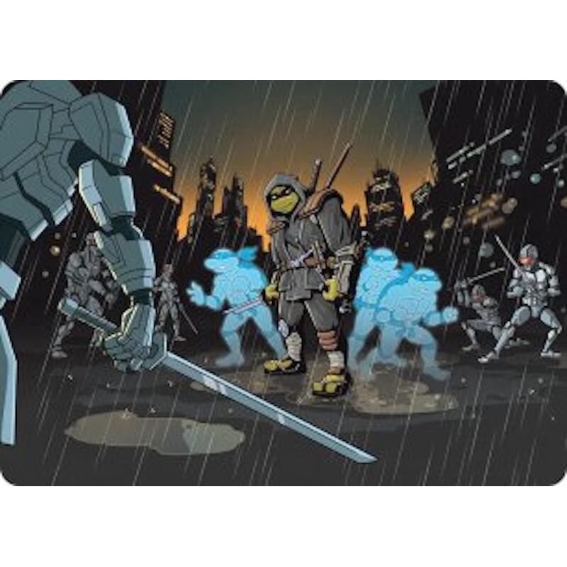 Image for The Last Ronin's Technique Art Card (23) (Teenage Mutant Ninja Turtles) - Magic: The Gathering