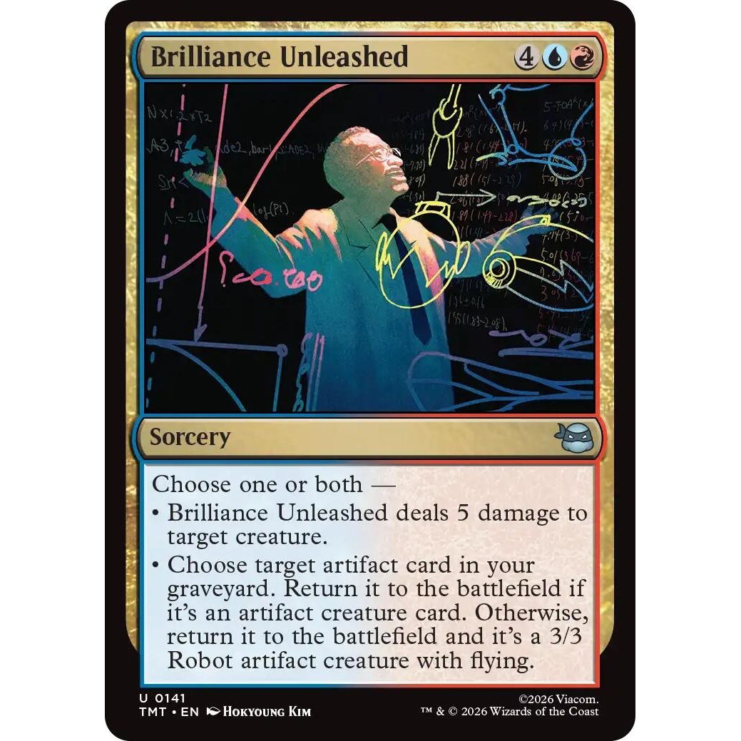 Image for Brilliance Unleashed (141) (Teenage Mutant Ninja Turtles) - Magic: The Gathering