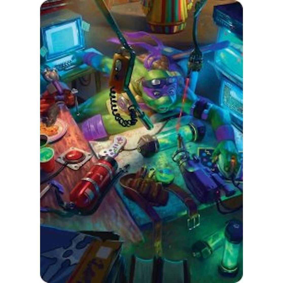 Image for Donatello, the Brains Art Card (40) (Teenage Mutant Ninja Turtles) - Magic: The Gathering