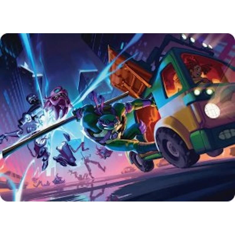 Image for Donatello, Rad Scientist Art Card (47) (Teenage Mutant Ninja Turtles) - Magic: The Gathering