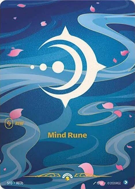 Image for Mind Rune (R03b) (R03b) (Spiritforged) (SFD) - Riftbound: League of Legends Trading Card Game