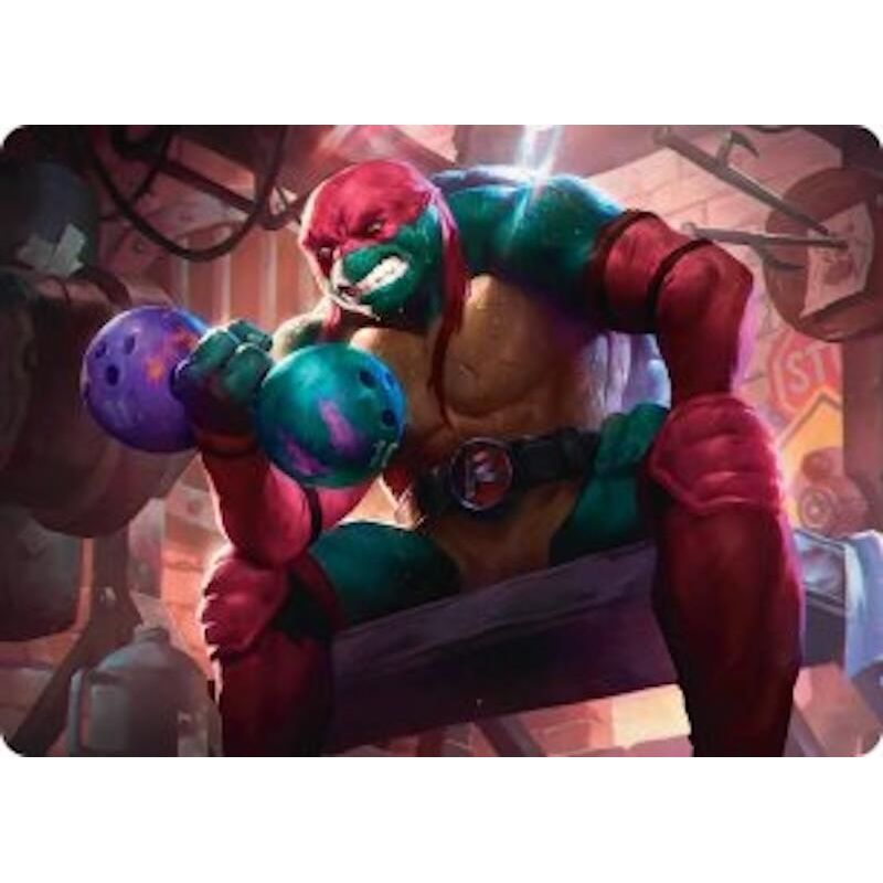 Image for Raphael, Tough Turtle Art Card (9) (Teenage Mutant Ninja Turtles) - Magic: The Gathering