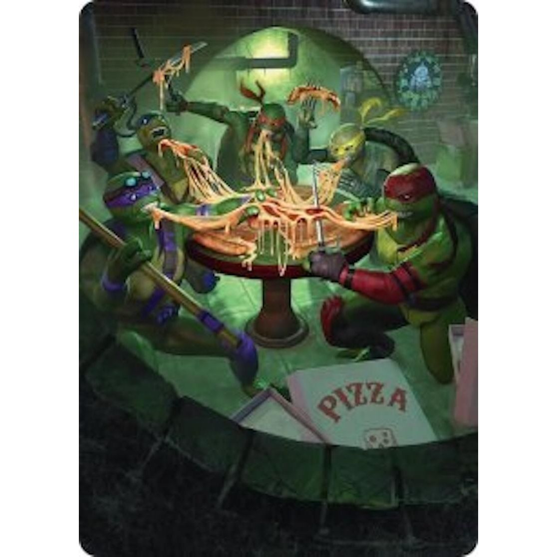 Image for Food Chain Art Card (33) (Teenage Mutant Ninja Turtles) - Magic: The Gathering