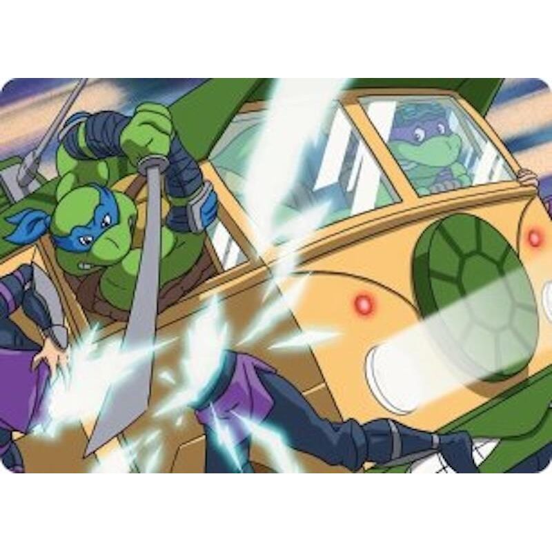 Image for Don & Leo, Problem Solvers Art Card (30) (Teenage Mutant Ninja Turtles) - Magic: The Gathering