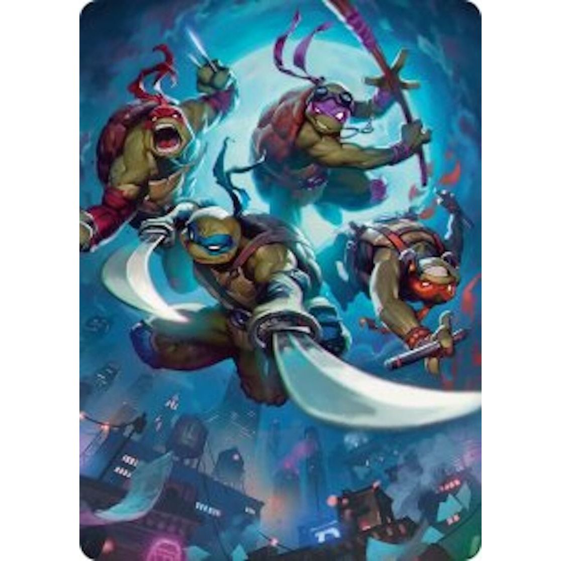 Image for Heroes in a Half Shell Art Card (41) (Teenage Mutant Ninja Turtles) - Magic: The Gathering