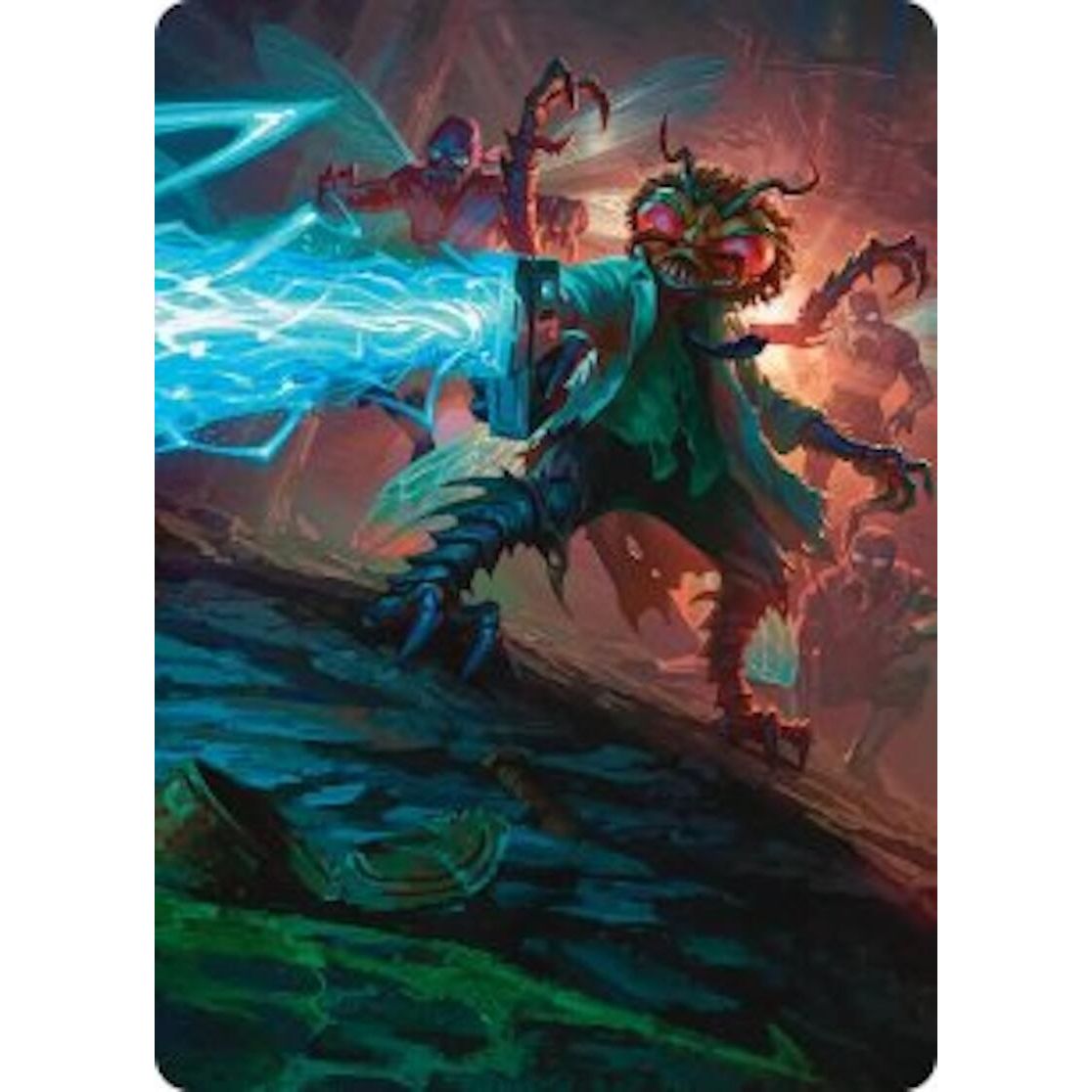 Image for Baxter, Exzzperimental Zzientist Art Card (51) (Teenage Mutant Ninja Turtles) - Magic: The Gathering