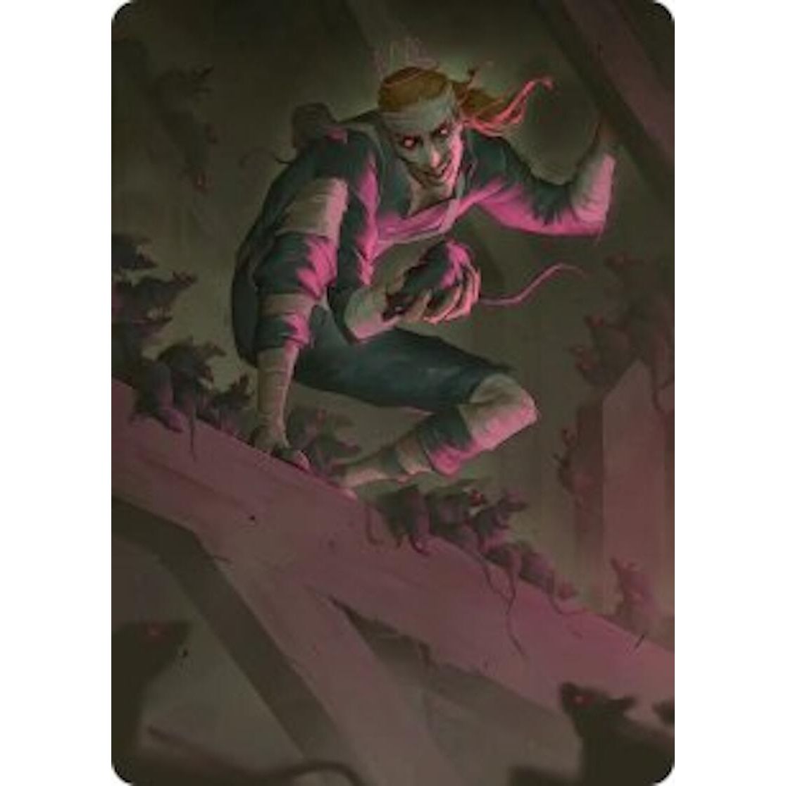Image for Rat King, the Chaosbringer Art Card (53) (Teenage Mutant Ninja Turtles) - Magic: The Gathering