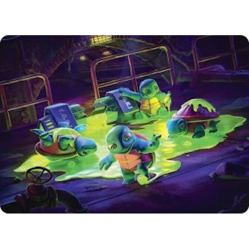 Image for The Ooze Art Card (18) (Teenage Mutant Ninja Turtles) - Magic: The Gathering