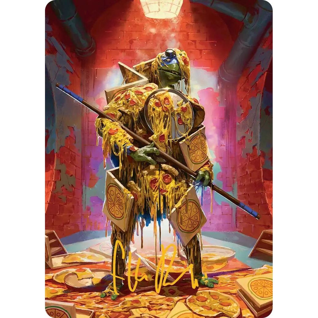 Image for Commander's Plate Art Card (Gold-Stamped Signature) (50) (Teenage Mutant Ninja Turtles) - Magic: The Gathering
