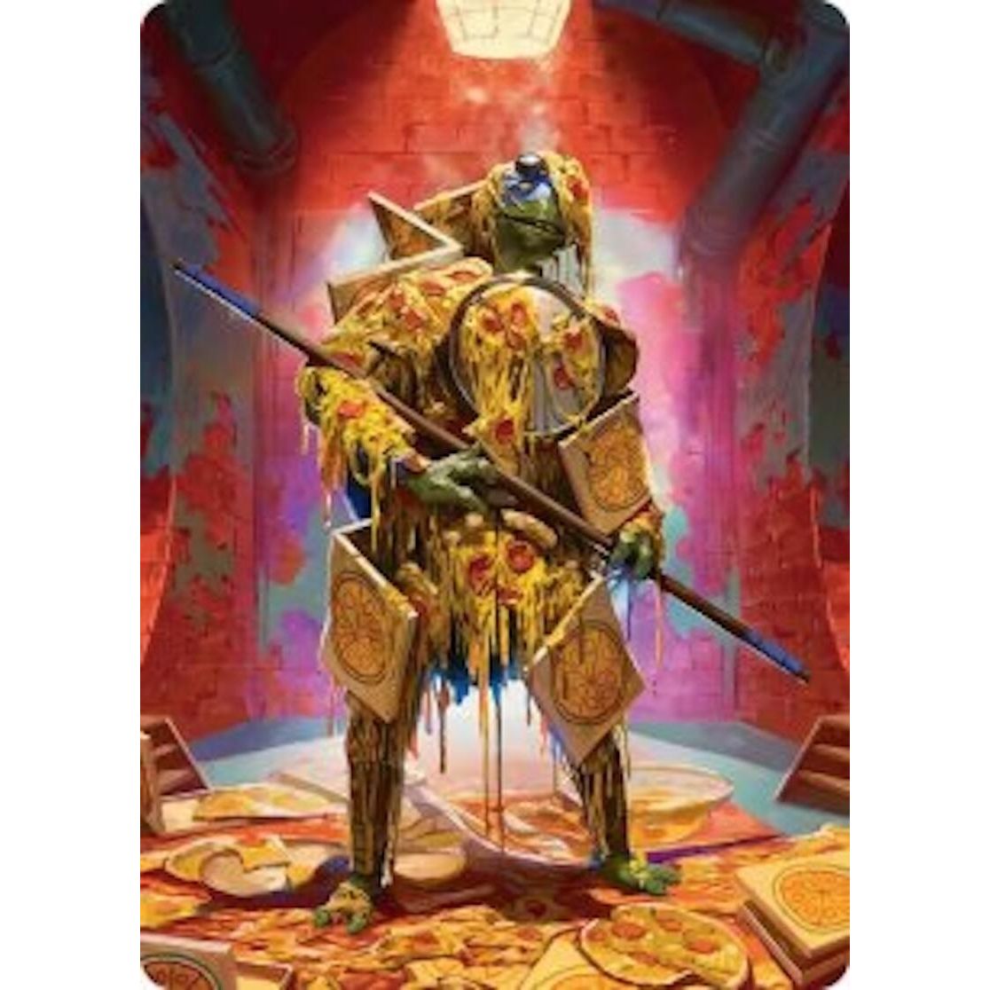 Image for Commander's Plate Art Card (50) (Teenage Mutant Ninja Turtles) - Magic: The Gathering
