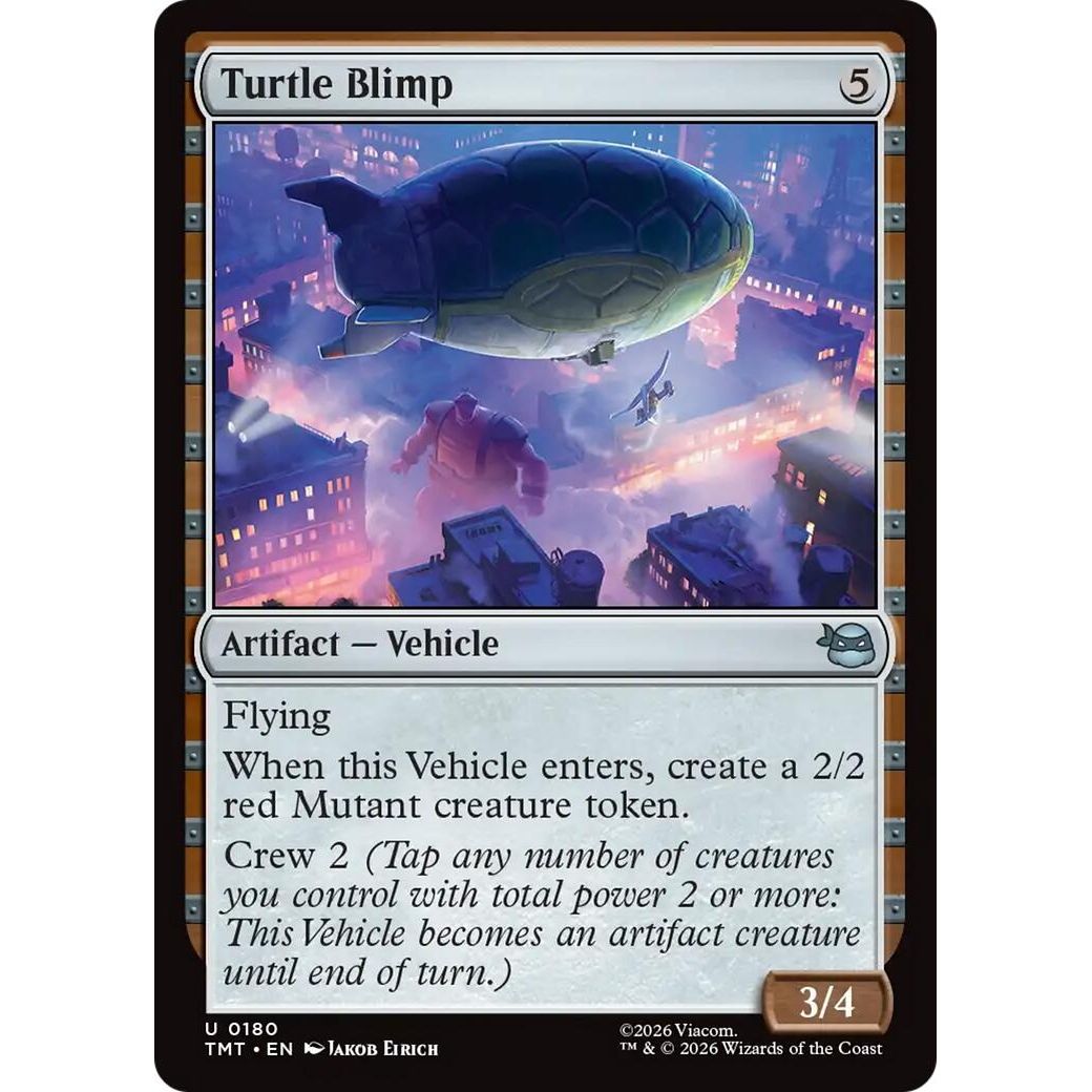 Image for Turtle Blimp (180) (Teenage Mutant Ninja Turtles) - Magic: The Gathering