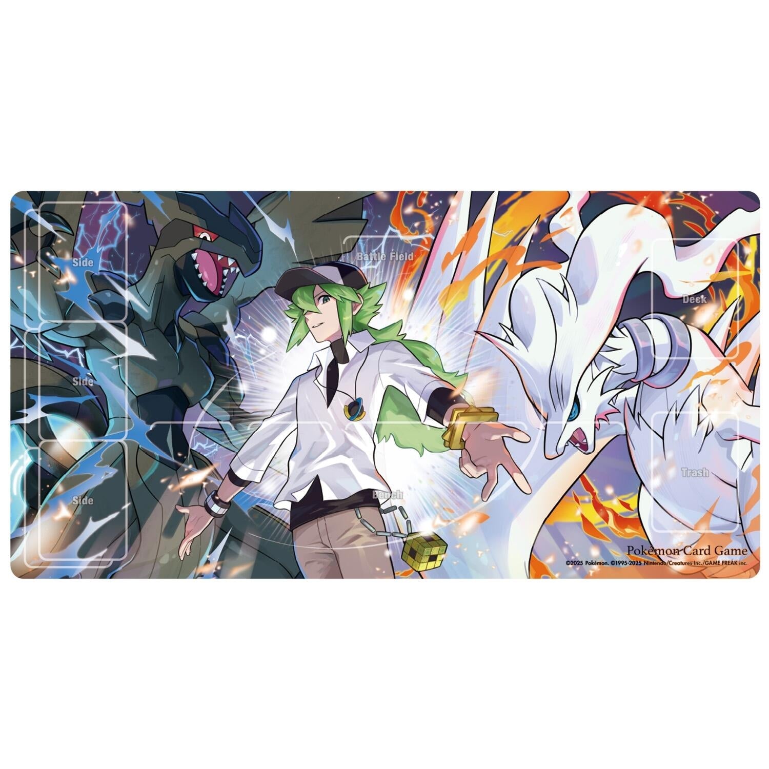 Image for Pokemon TCG: Pokemon Center Japan Exclusive N & Reshiram & Zekrom - Playmats