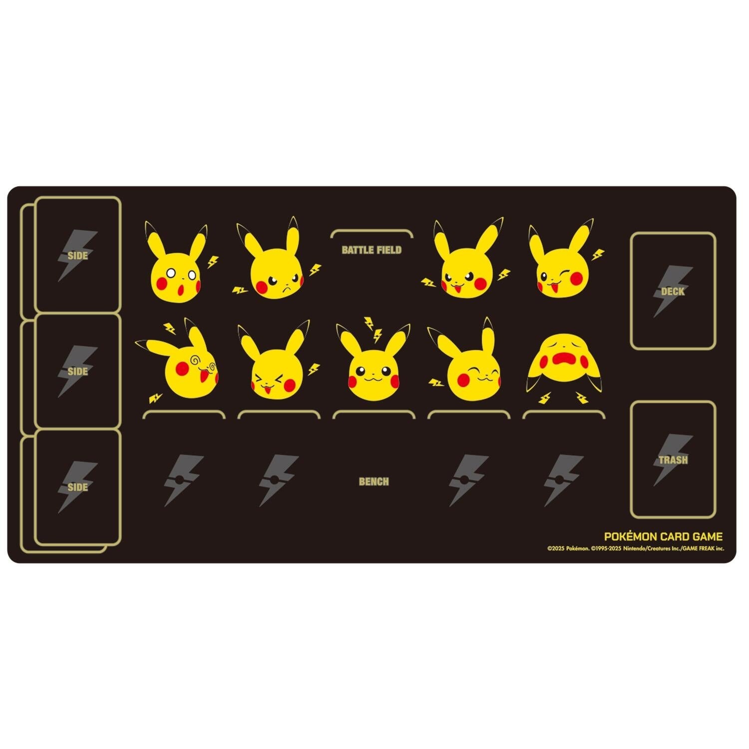 Image for Pokemon TCG: Pokemon Center Japan Exclusive Pikachu and Thunder - Playmats