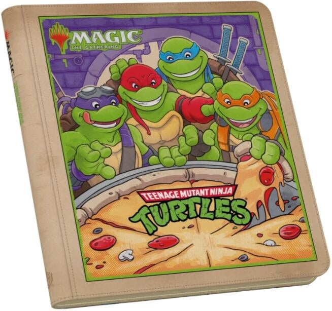 Image for Magic: The Gathering - Teenage Mutant Ninja Turtles Zipfolio 480 Xenoskin - Pizza Box - Storage Albums