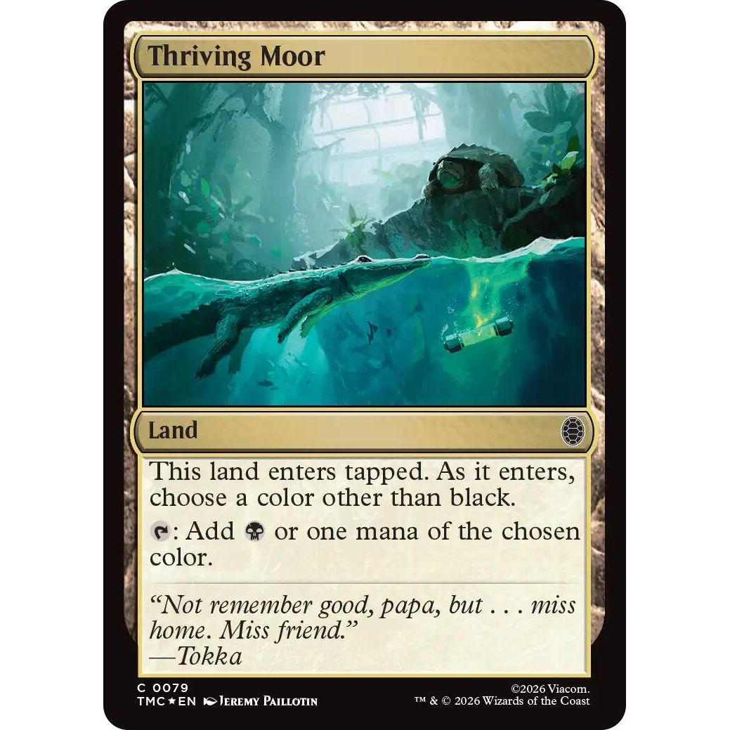 Image for Thriving Moor (Surge Foil) (79) (Teenage Mutant Ninja Turtles) - Magic: The Gathering