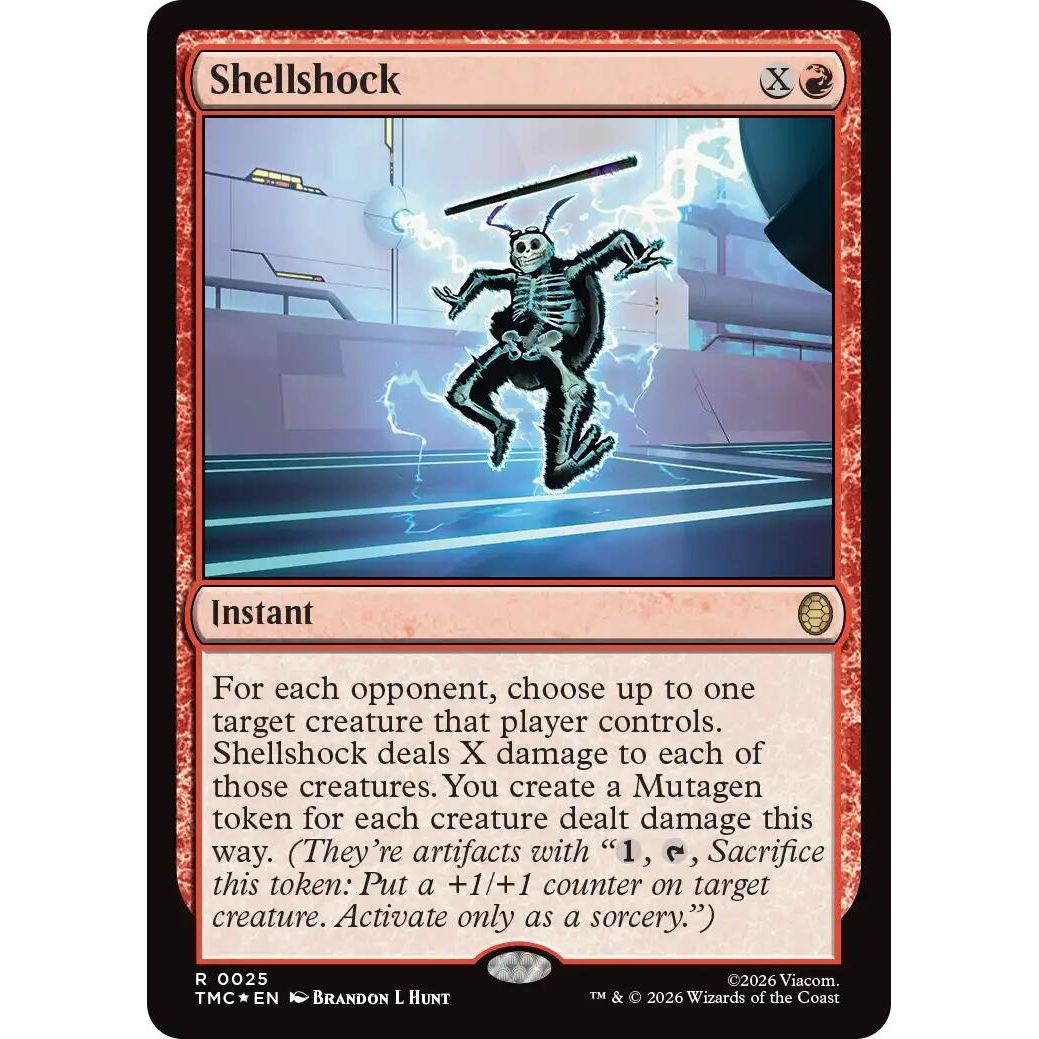 Image for Shellshock (Surge Foil) (25) (Teenage Mutant Ninja Turtles) - Magic: The Gathering