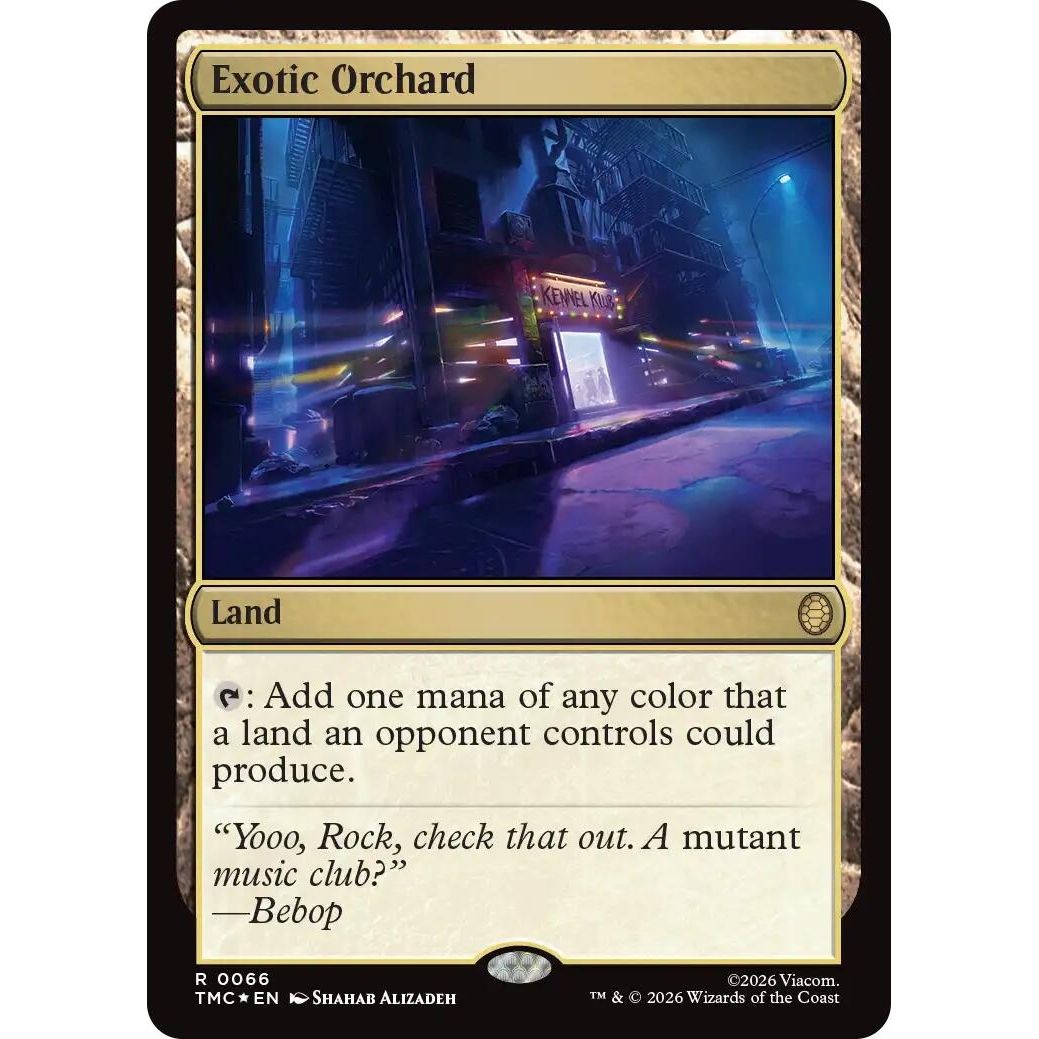 Image for Exotic Orchard (Surge Foil) (66) (Teenage Mutant Ninja Turtles) - Magic: The Gathering