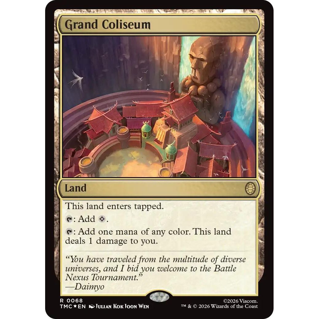 Image for Grand Coliseum (Surge Foil) (68) (Teenage Mutant Ninja Turtles) - Magic: The Gathering