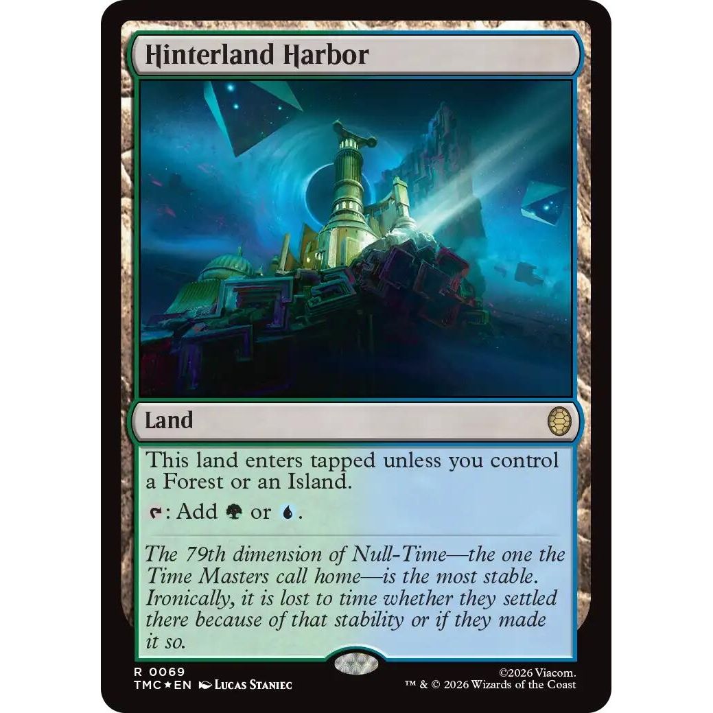 Image for Hinterland Harbor (Surge Foil) (69) (Teenage Mutant Ninja Turtles) - Magic: The Gathering