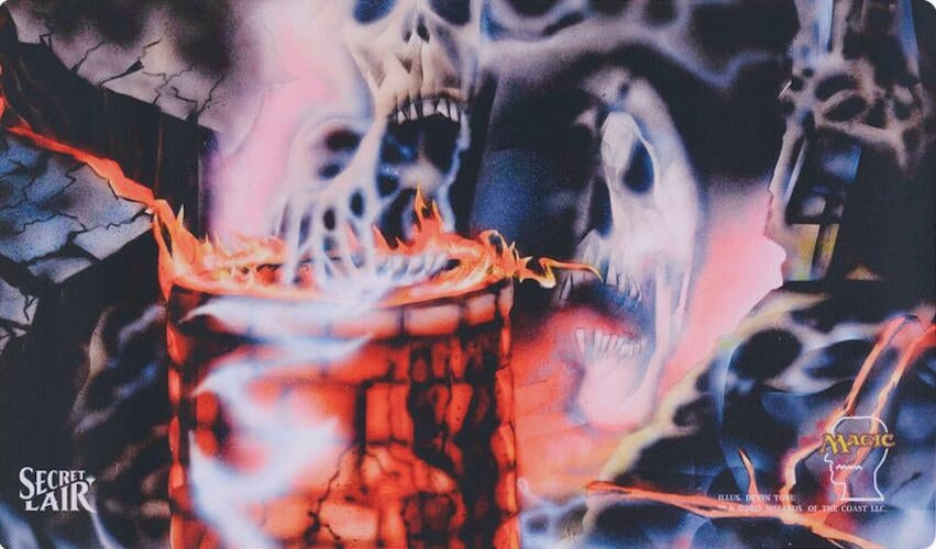 Image for Brain Dead X Secret Lair Miren, the Moaning Well Playmat - Playmats