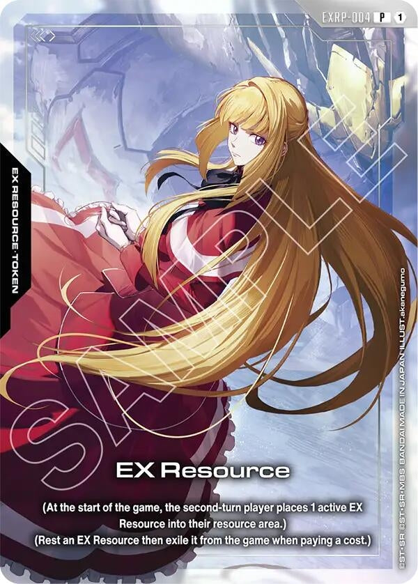 Image for EX Resource (EXRP-004) (Premium Card Collection Gundam Assemble - PC01A) (EXRP-004) (Promotional EX Resource Tokens) (EXRP) - Gundam Card Game