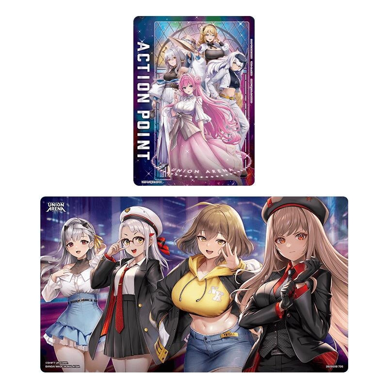 Image for Union Arena: GODDESS OF VICTORY: NIKKE Playmat & Action Point Cards Set - Playmats