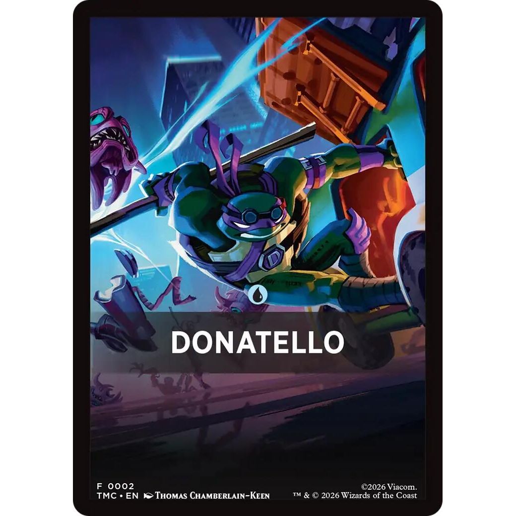 Image for Donatello Theme Card (2) (Teenage Mutant Ninja Turtles) - Magic: The Gathering