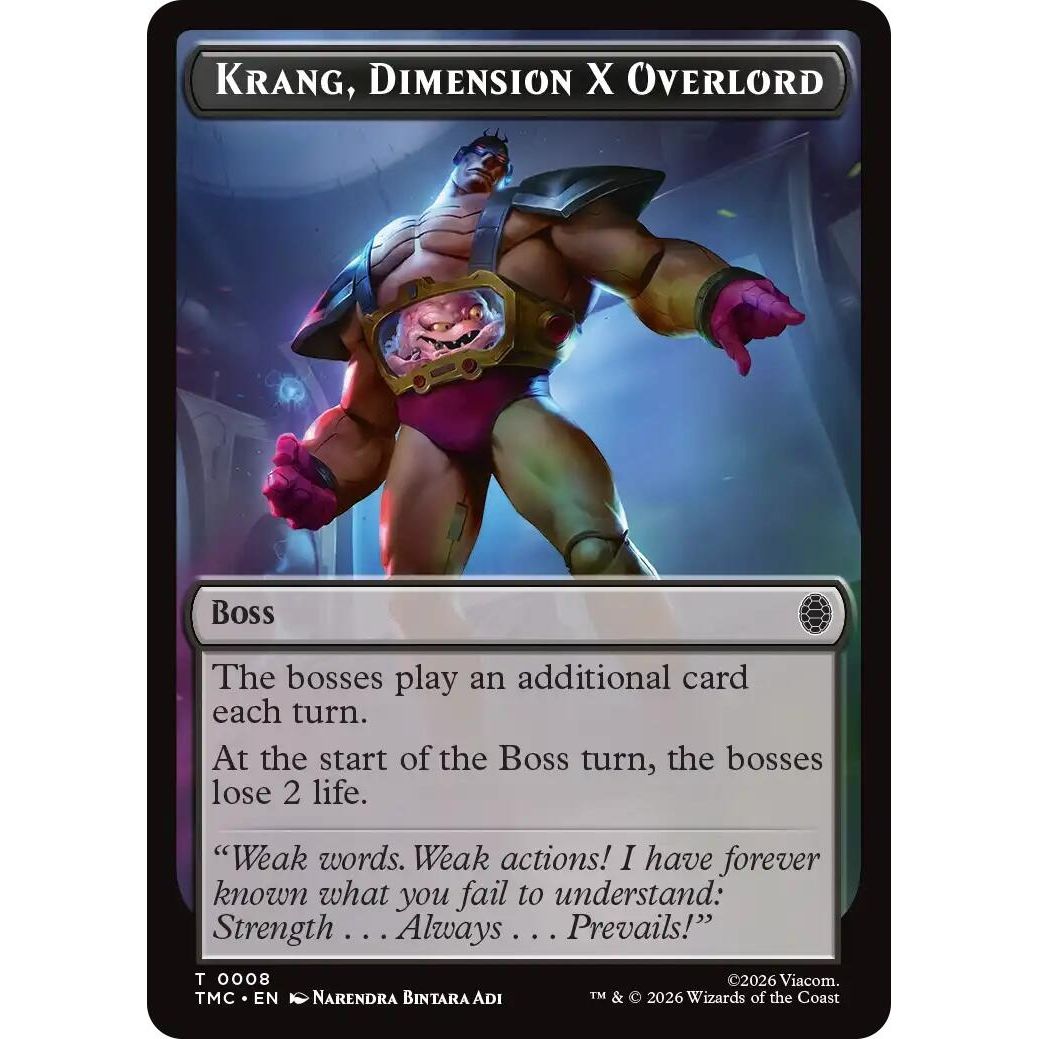 Image for Krang, Dimension X Overlord (8) (Teenage Mutant Ninja Turtles) - Magic: The Gathering